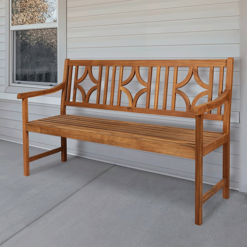Babson Acacia Outdoor Bench