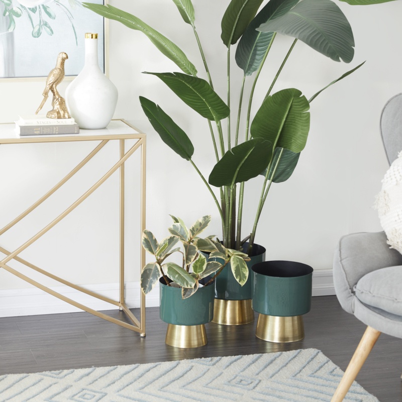 Badiu Metal Indoor Planter