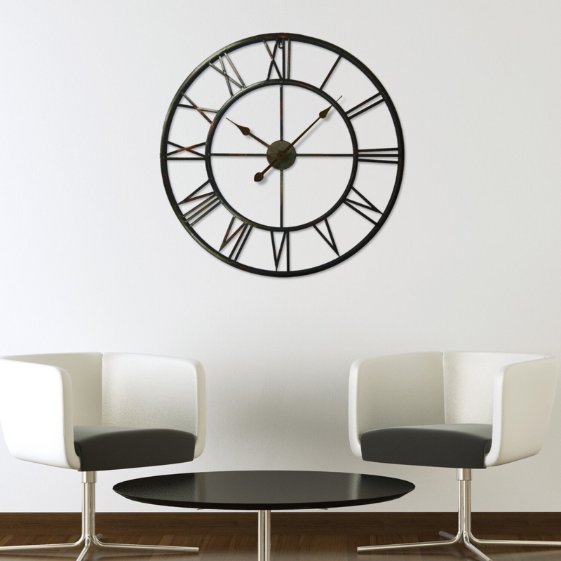 Balliol Metal Wall Clock