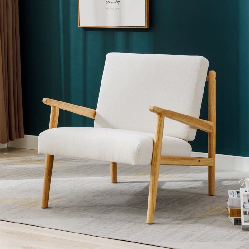 Banan Boucle Upholstered Armchair