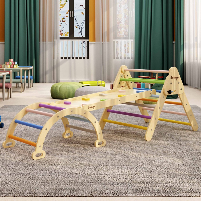 Banasuper 96'' W Indoor Wood Climber