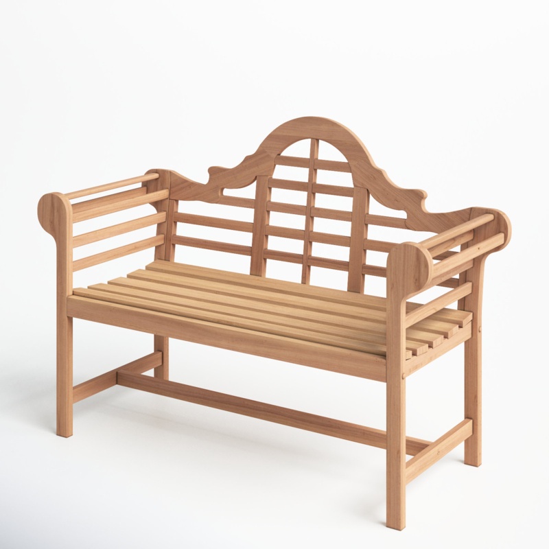 Bea Teak Outdoor Bench