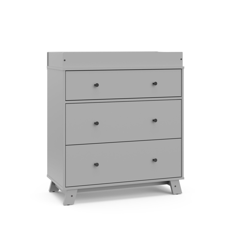 Beckett 3-Drawer Chest with Changing Topper