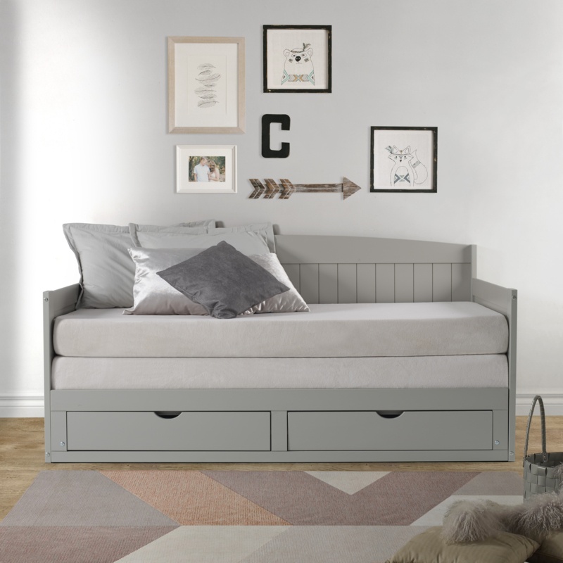 Beckett Solid Wood Daybed with Trundle