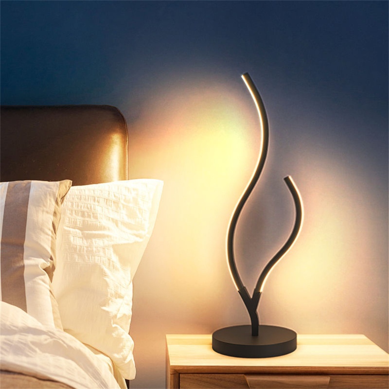 Bedroom Bedside Lamp, Adjustable Three-Color Dimming, Bedroom Study Sofa Table Lamp, Reading Lamp