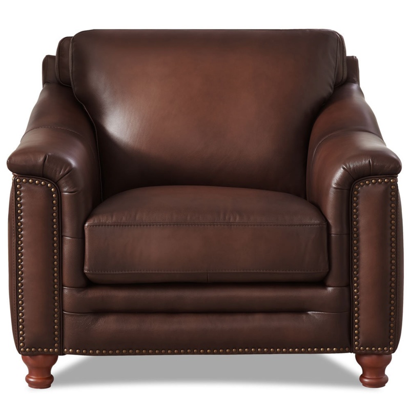 Belfast Leather Chair And A Half