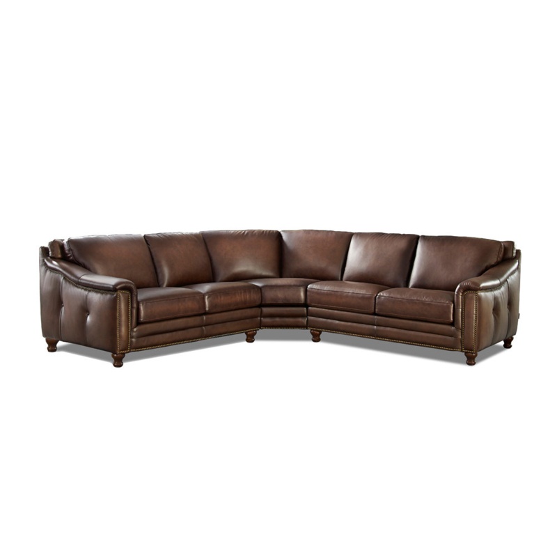 Belfast Leather Sectional