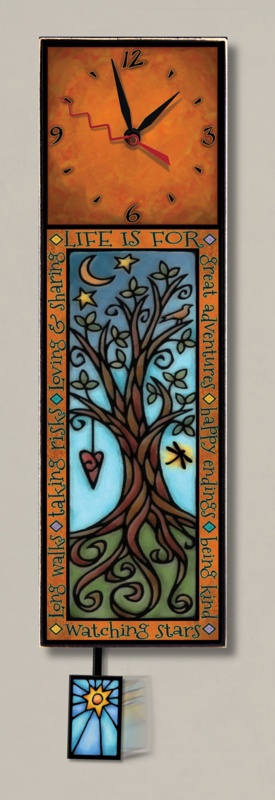 Berrada Wood Wall Clock