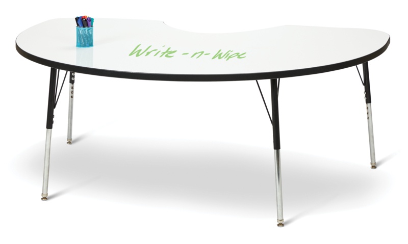 Berries® Adjustable Kidney 8 Students Activity Table