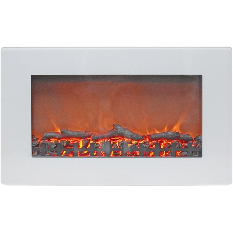 Bevers 30.6'' W Electric Fireplace