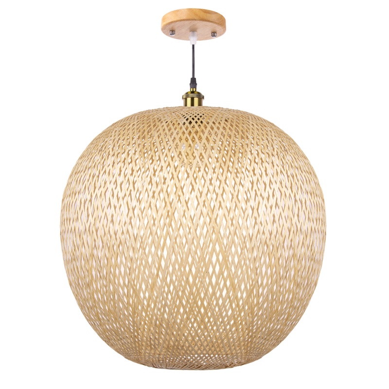 Binningup 1 - Light Oak Lantern Pendant