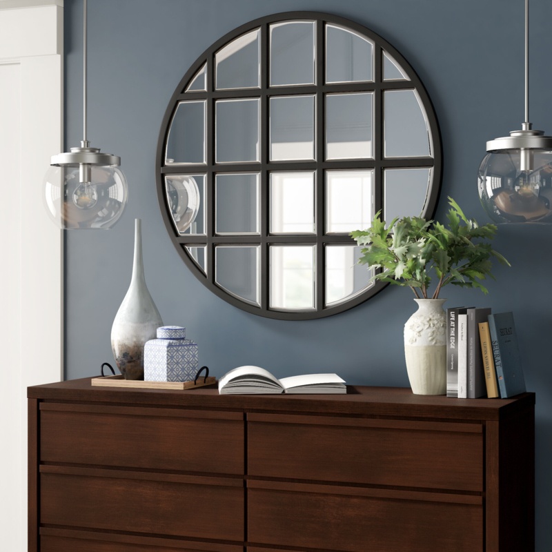 Birdy Metal Wall Mirror