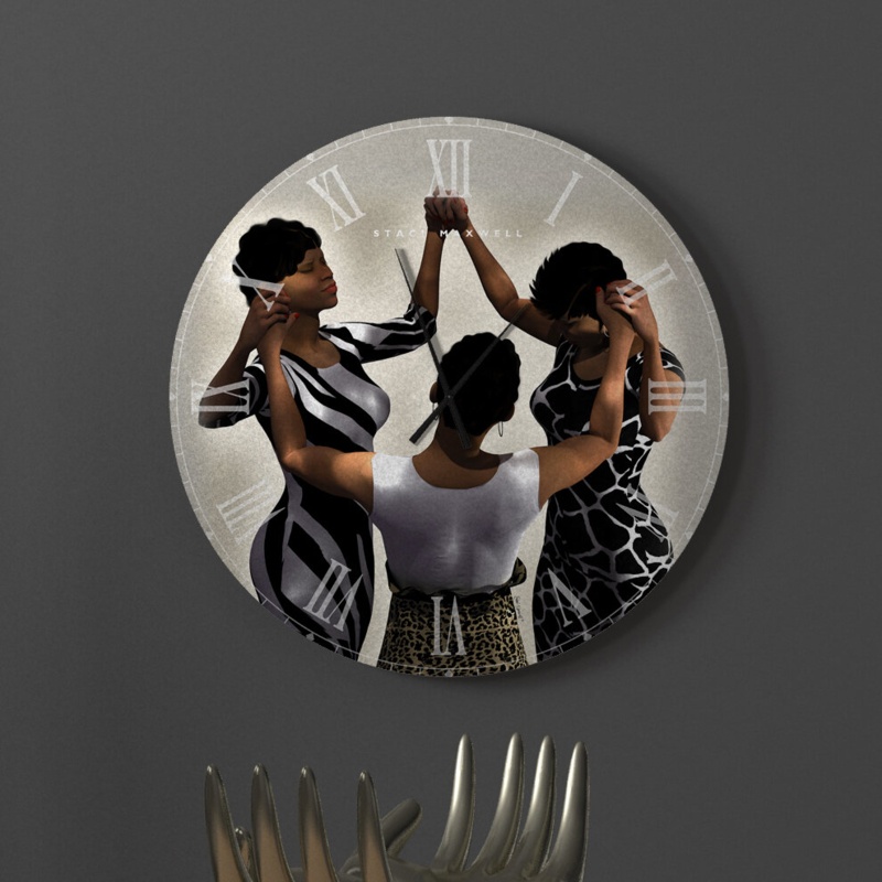 Blazice Metal Wall Clock