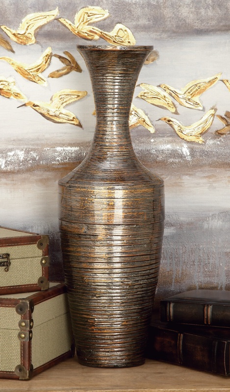 Bogdan Lacquer Bamboo Vase
