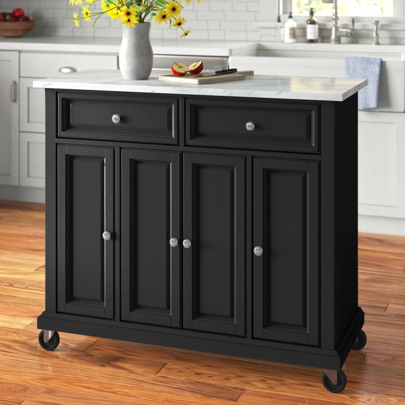 Botolph Metal Kitchen Island