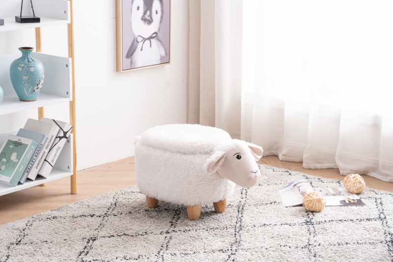 Bough Upholstered Storage Ottoman