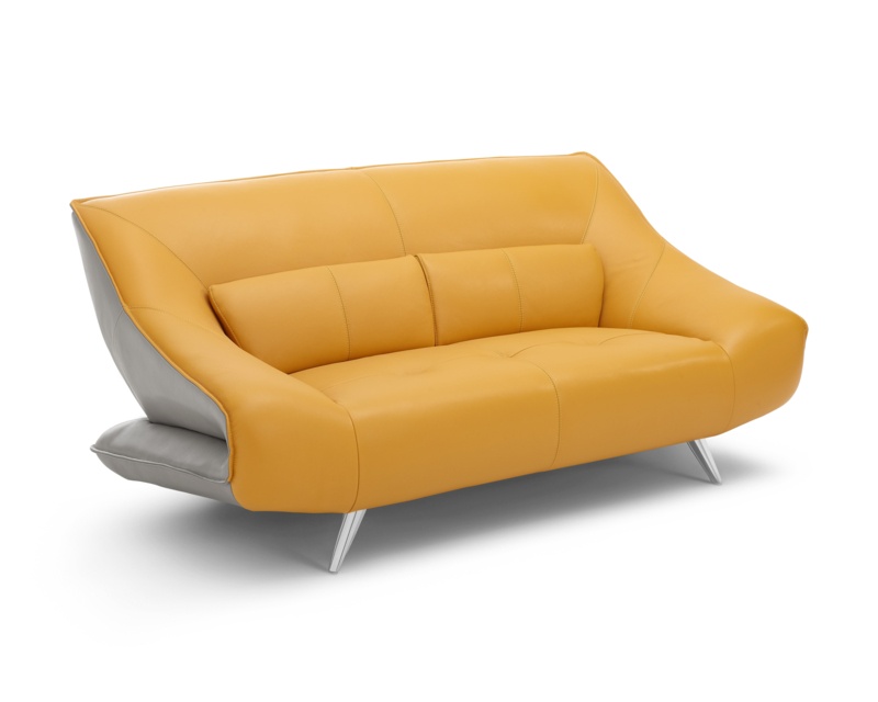 Boyertown 73.2" Genuine Leather Loveseat