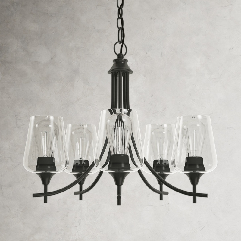 Breena 5 - Light Dimmable Classic / Traditional Chandelier