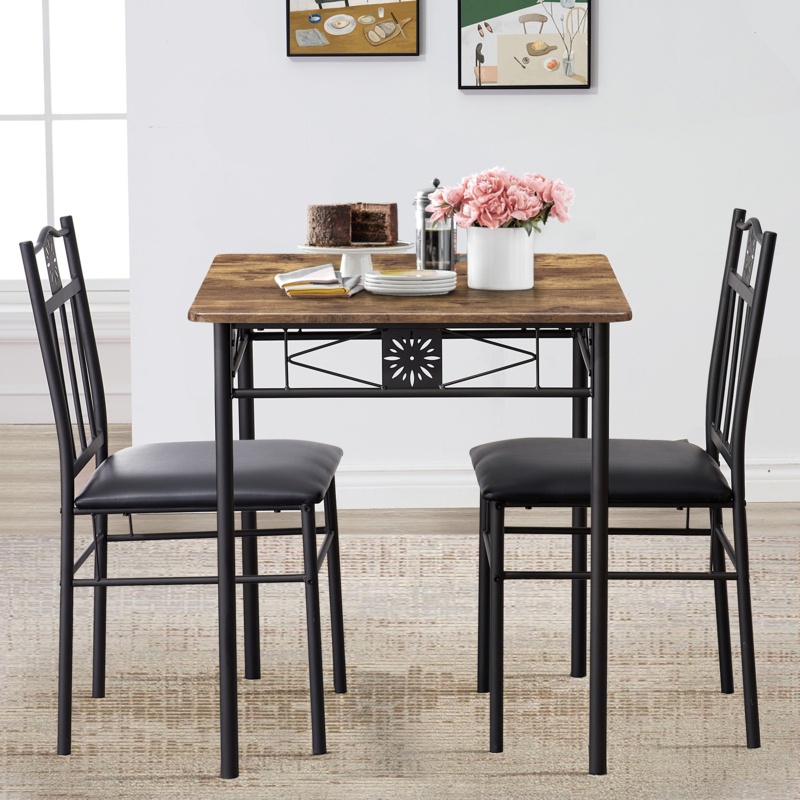 Brijesh 3 - Piece Couple Dining Set