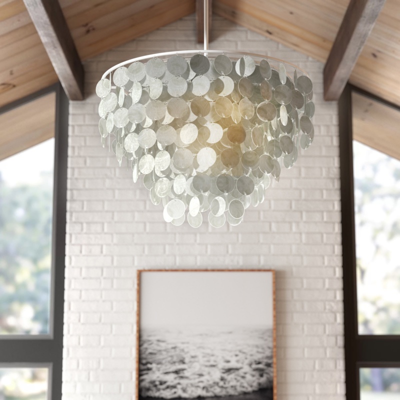 Buco 6 - Light Dimmable Tiered Chandelier