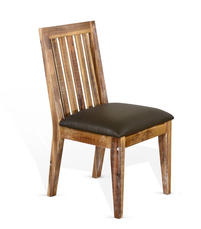 Burgan Slat Back Side Chair