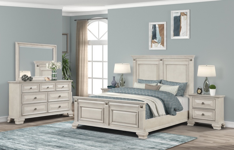 Burrel 5 Piece Bedroom Set