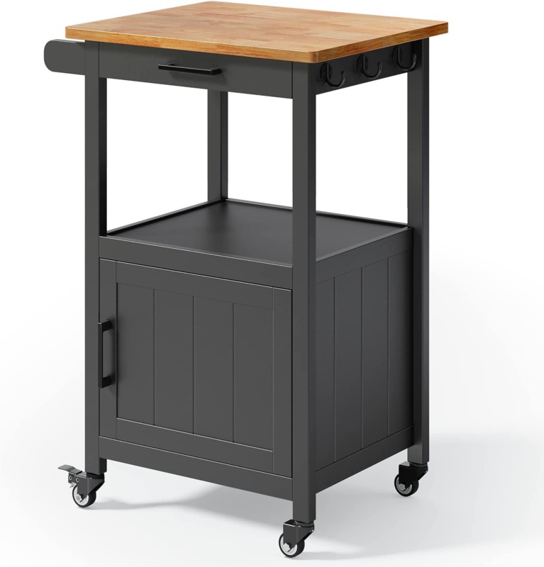 Bushore Wood Kitchen Cart