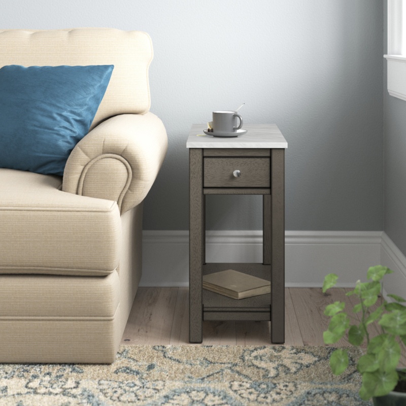 Cacho End Table with Storage