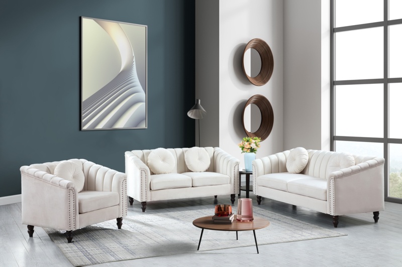 Caesyn 3 - Piece Living Room Set