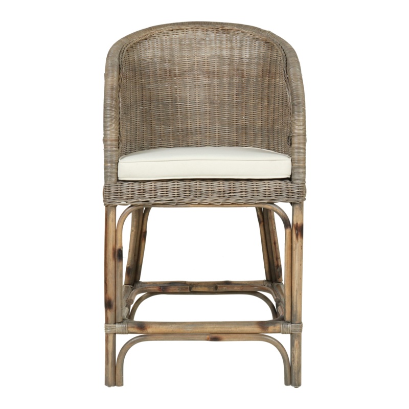 Caffrey Woven Rattan Counter and Bar Stool