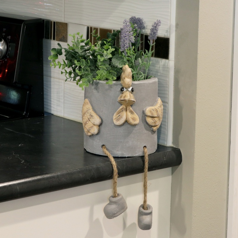 Caliana Ceramic Indoor Statue Planter
