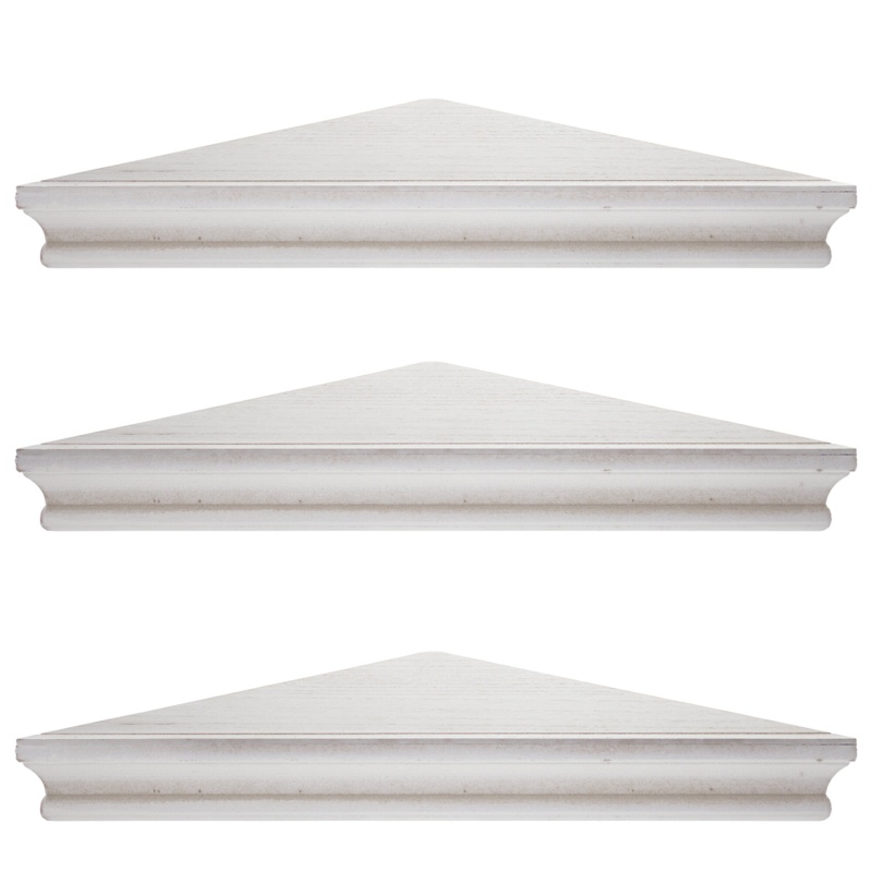 Caloundra 3 Piece Triangle Corner Shelf