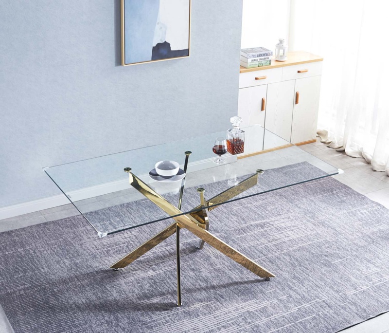Caprica Trestle Dining Table
