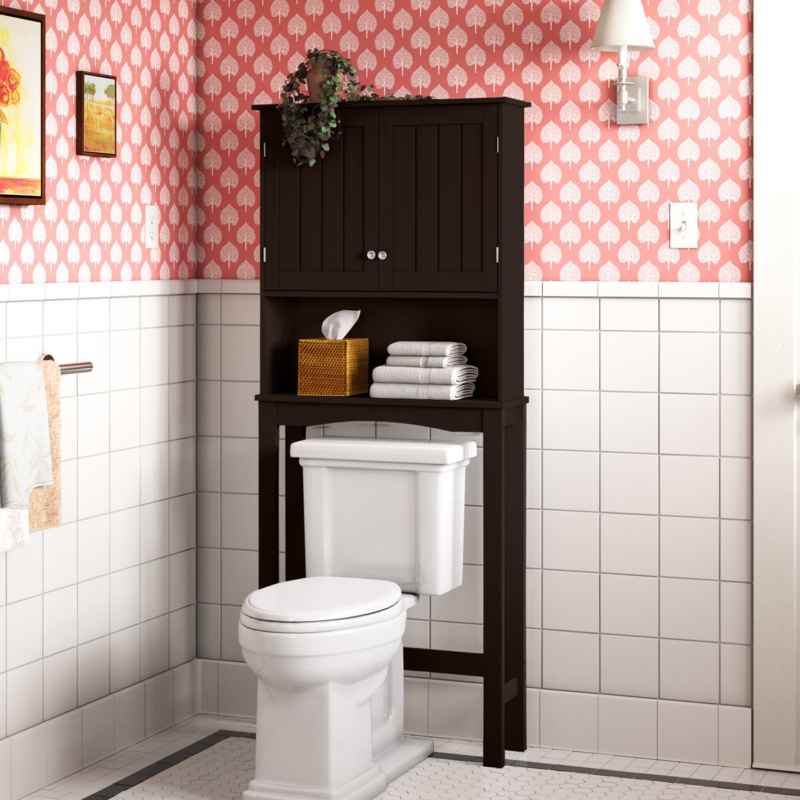 Caril Freestanding Over-the-Toilet Storage