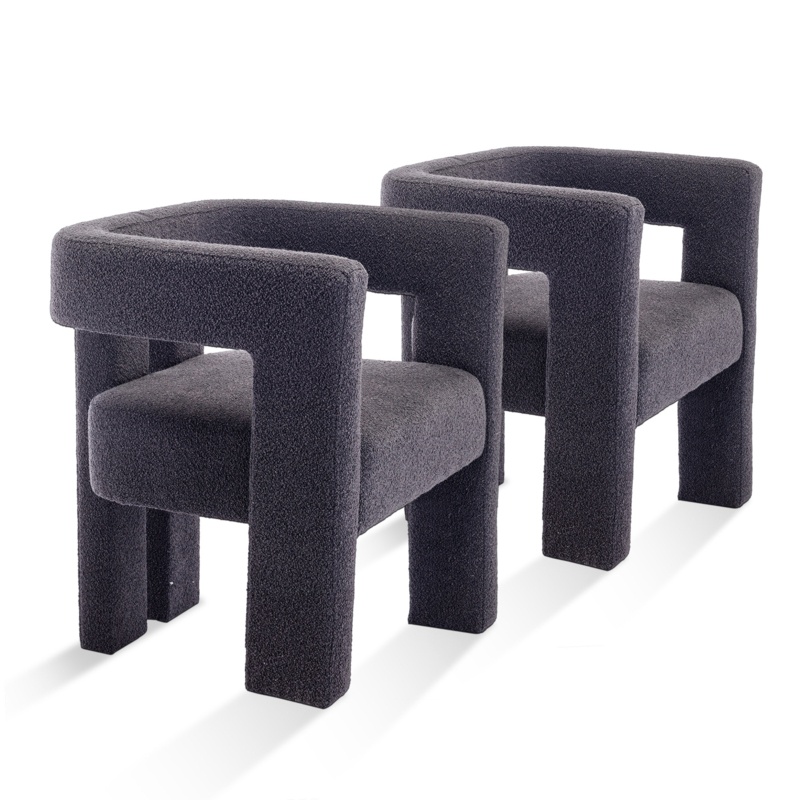Carven 24.21 inches W Polyester Side Chair