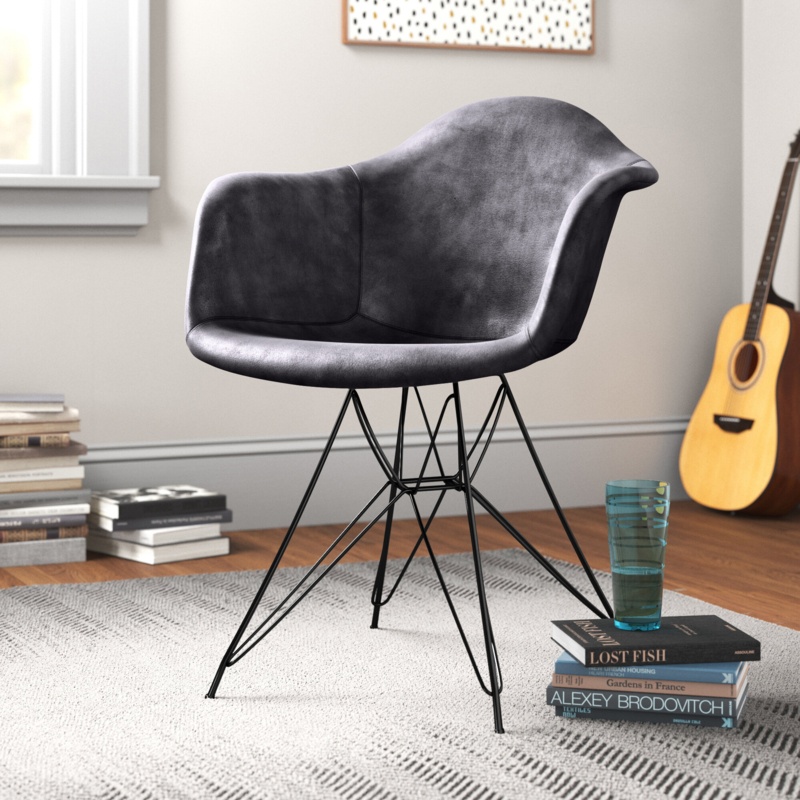 Casina Vegan Leather Accent Chair