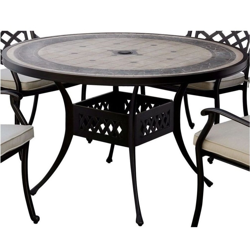 Cayuga Metal Outdoor Dining Table