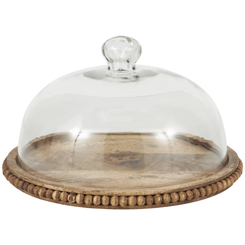 Caziyah Mango Wood Cake Stand