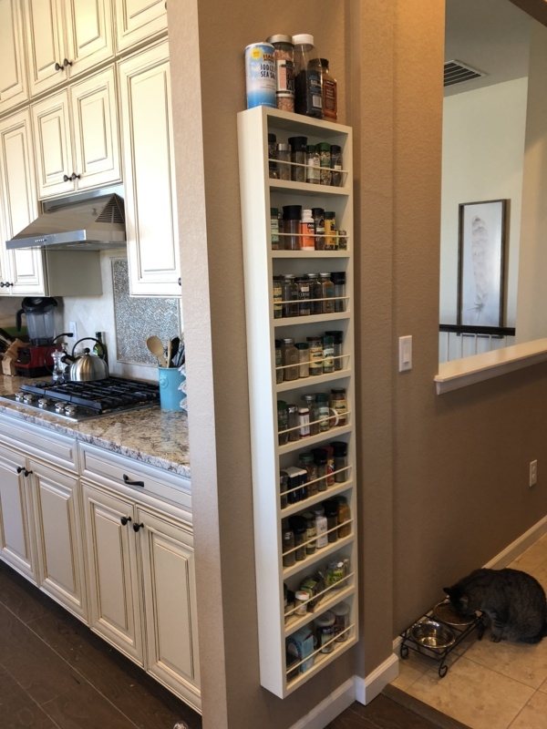 Celebrity Wall Wood Spice Rack