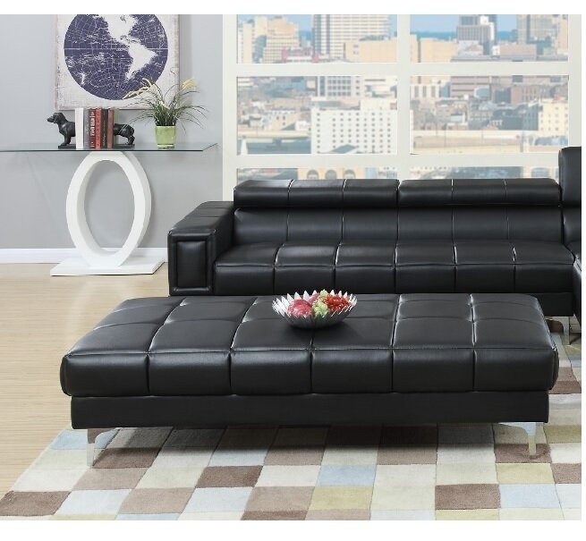 Celine Vegan Leather Ottoman