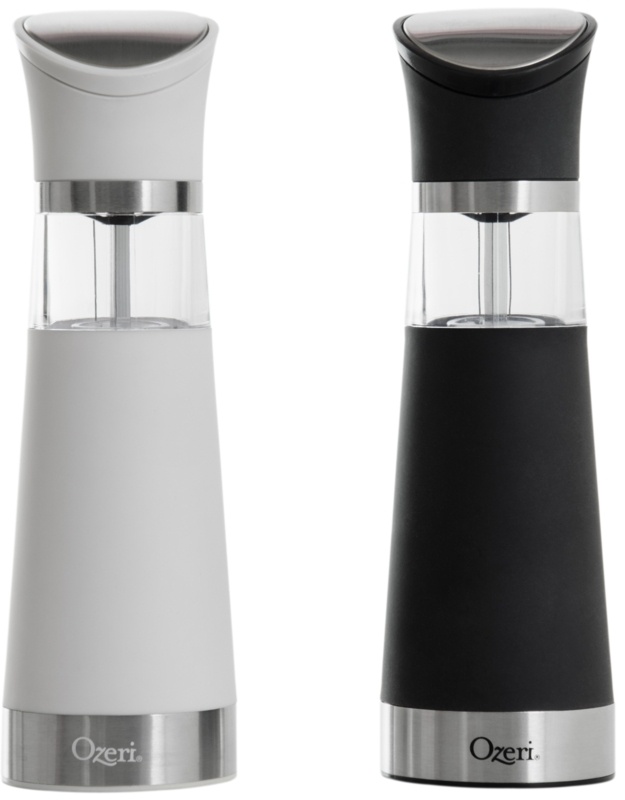 Ceramic Electric Salt & Pepper Mill Set