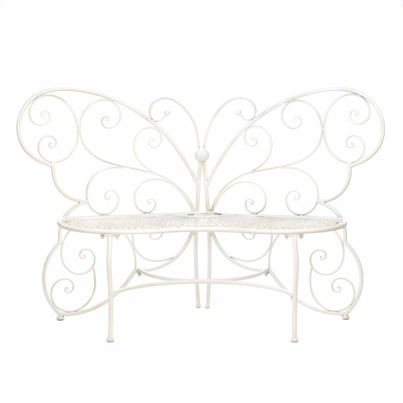 Charlee Metal Outdoor Bench