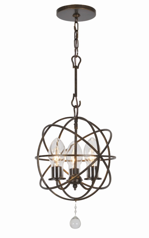 Charleston 3 - Light Outdoor Chandelier