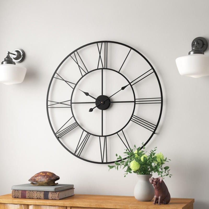 Charma Metal Wall Clock