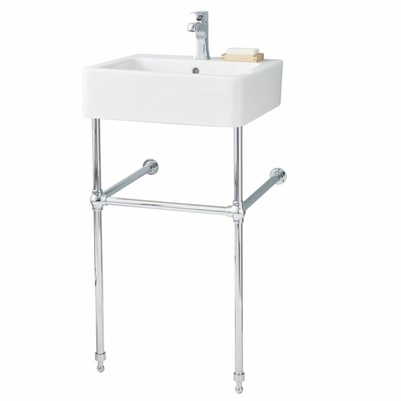Cheviot Products Nuovella Console Bathroom Sink with Overflow