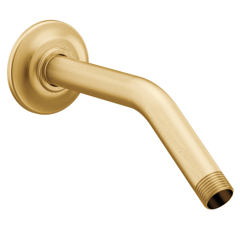 Cia Brushed Gold Shower Arm