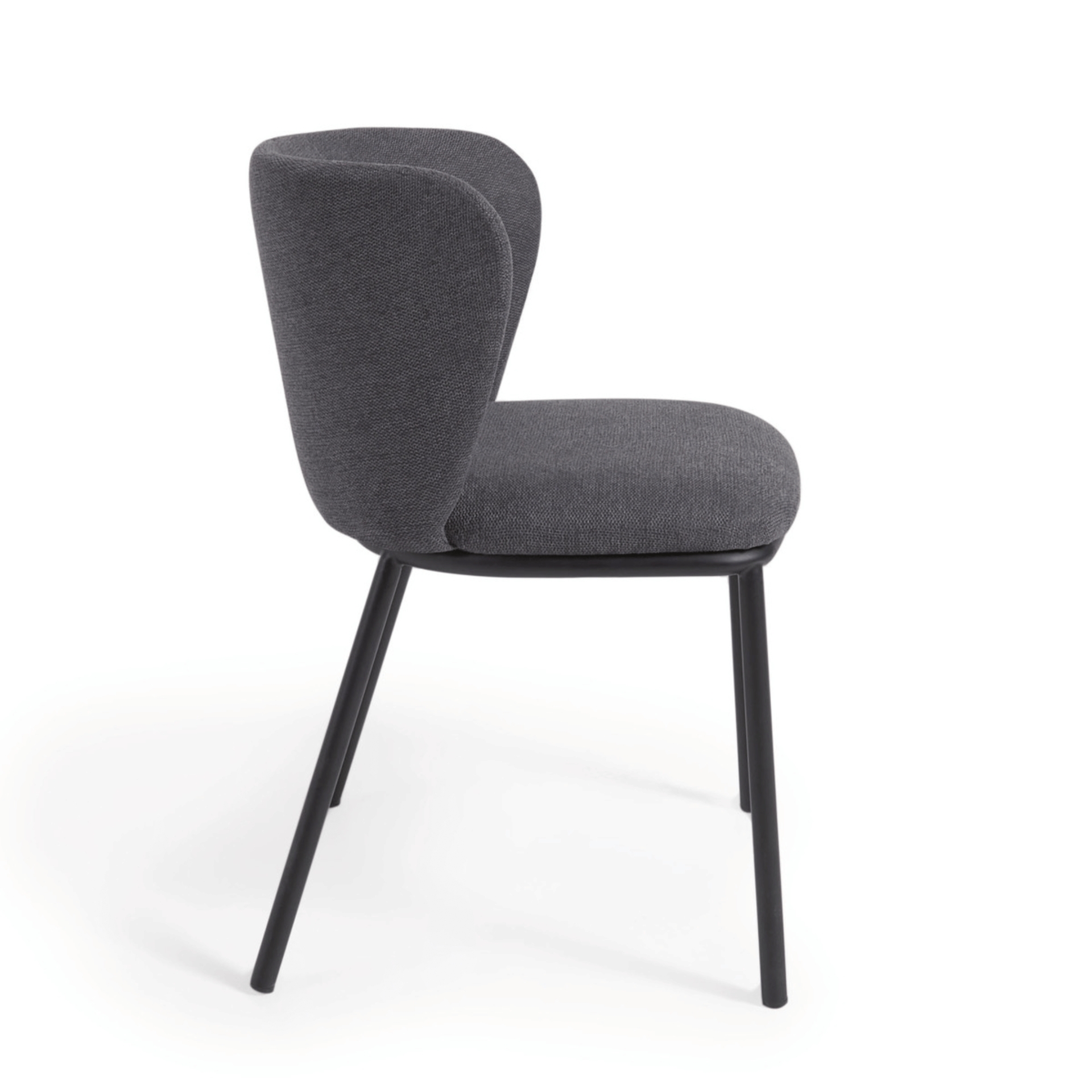 Ciselia Dining Chair - Dark Grey