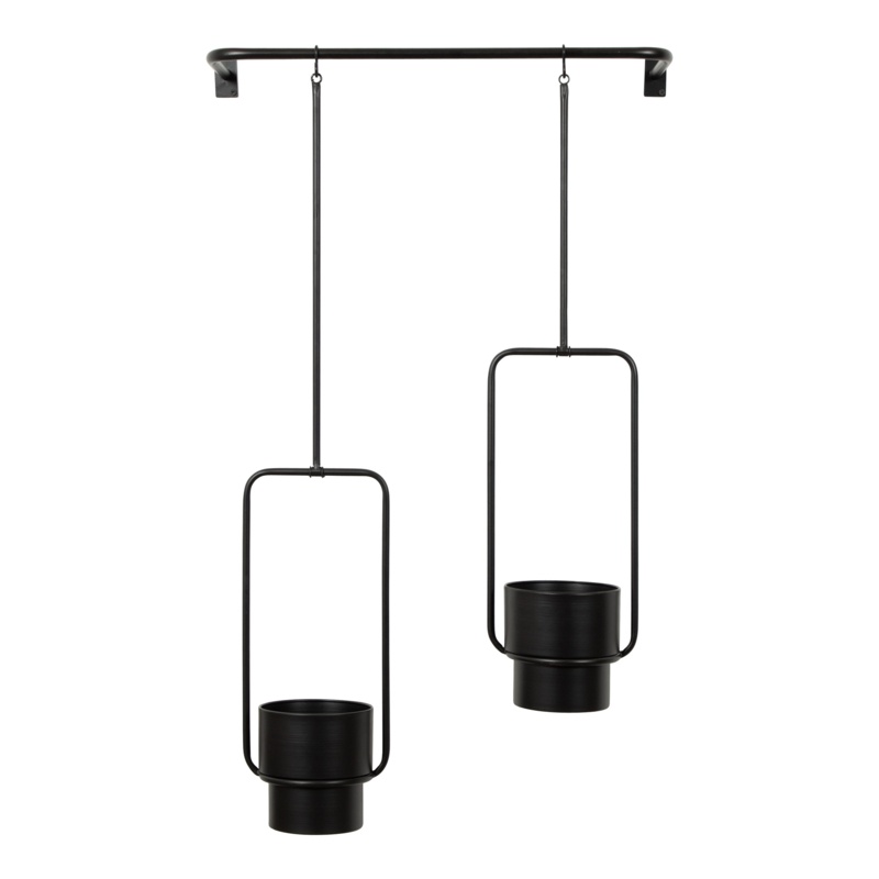 Clemensia Metal Indoor Hanging Planter