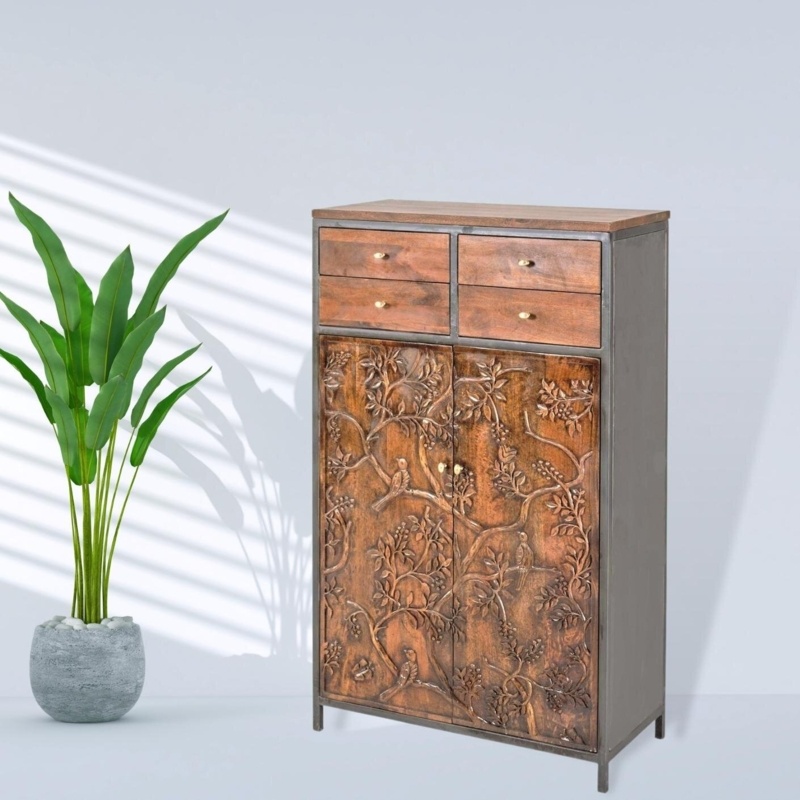 Colosimo Iron Accent Cabinet