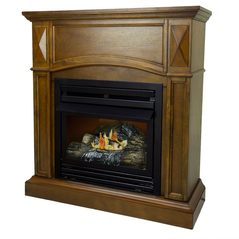 Comfort Glow The Belmont Propane (LP) or Natural Gas(NG) Vent Free Fireplace, 20,000 BTUs